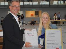 Sportlerin des Jahres Marilena Seng bei der Wahl 2024